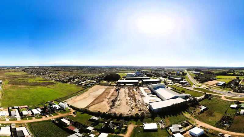 Panorámica 360° · Sobre los terrenos, Ruta 101