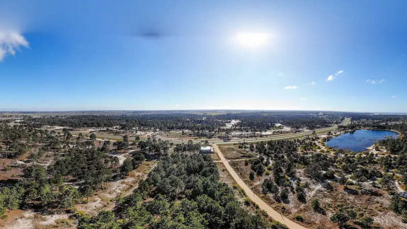 Panorámica 360° · Sobre los terrenos, El Pinar