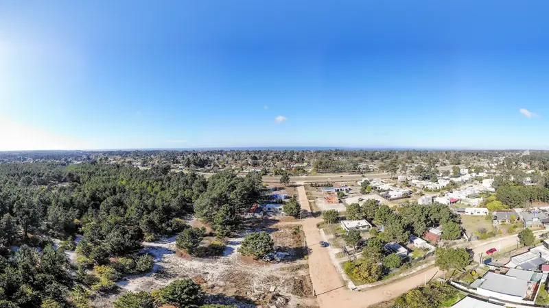 Panorámica 360° · Sobre los terrenos, El Pinar
